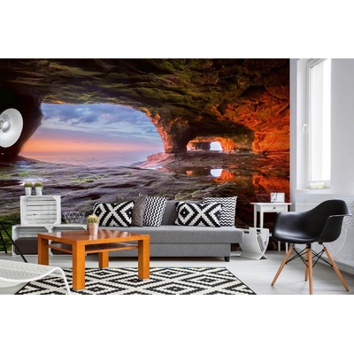 DIMEX ART Самозалепваща се флизелинова фототапета езеро супериор 375 x 250 см