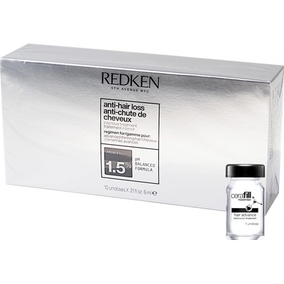 Redken Cerafill Maximize Hair Advance kúra pro řídnoucí vlasy 10 x 6 ml – Zboží Dáma