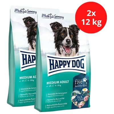 Happy Dog Fit & Vital Medium Adult 24/12 12 kg