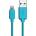 SBS TECABLEUSBIP5A USB/MFI Lightning, 1m, modrý