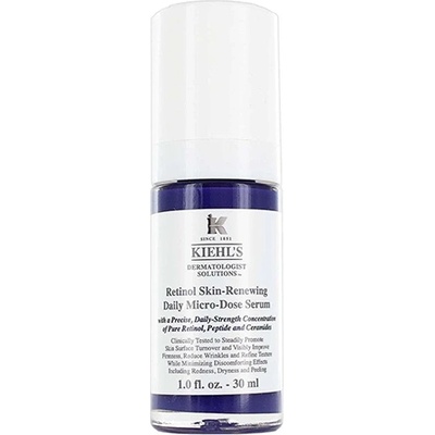 Kiehl's Retinol Skin-Renewing Daily Micro-Dose Serum ретинолов серум против бръчки за всички видове кожа, включително и чувствителна унисекс 30 мл