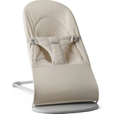 BABY BJÖRN Lehátko TRI FABRIC Woven/Jersey Light beige