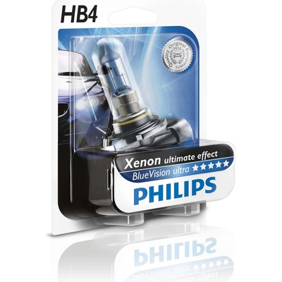 Philips BlueVision Ultra HB4 P22d 12V 55W