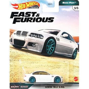 Toys Hot Wheels Premium Fast and Furious BMW M3 E46 Vehicle
