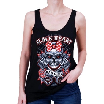 Black heart дамски потник black heart - bell piston - ЧЕРЕН - 13407
