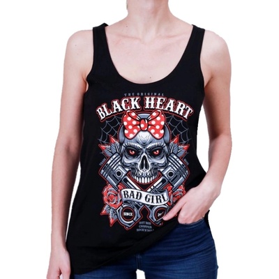 Black heart дамски потник black heart - bell piston - ЧЕРЕН - 13407