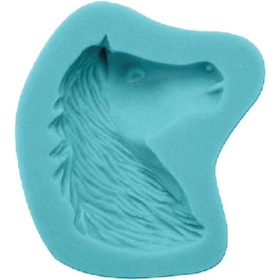 Cakesicq Silikonová formička hlava koně 6x6cm
