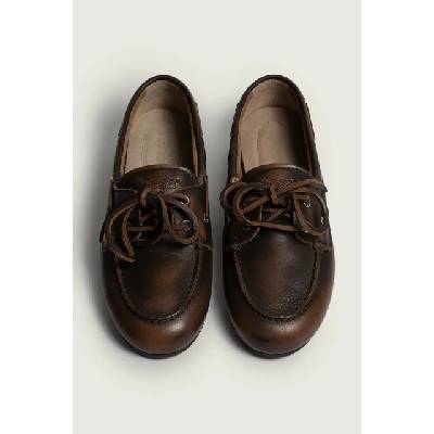 Posa мокасини дамски от велур Boat Loafer (PW257.2021)