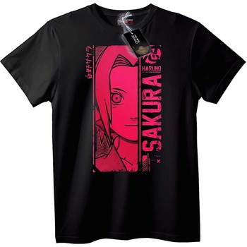 NOONEBRAND Тениска Sakura Haruno Anime - 2XL, White