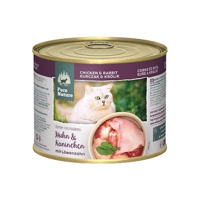 Pure Nature Cat Adult Kurča a Králik 200 g