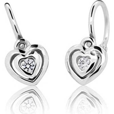 Cutie Jewellery detské náušnice z bieleho zlata C2177-10-10-X-2