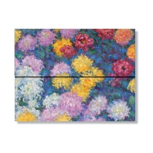 Paperblanks Monet's Chrysanthemums Monet's Chrysanthemums Document Folders Document Folder Wrap