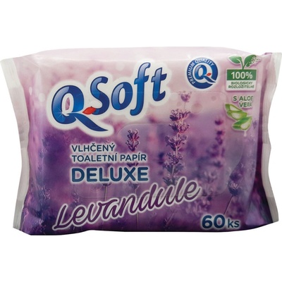 SOLVENT Q Soft Deluxe Levanduľa 60 ks
