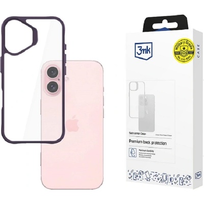 3mk Protection Калъф 3mk - Satin Armor Case, iPhone 16 Plus, лилав (5903108597821)