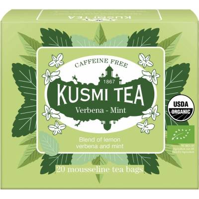 Kusmi Bio čaj Organic Verbena-Mint 20 ks