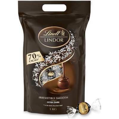 Lindt Lindor Extra Dark 70% 1kg