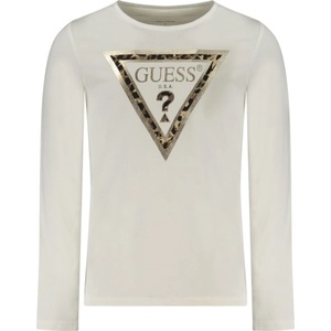 Guess jeans Детска блуза с дълъг ръкав guess jeans, Размер 10a, Цвят Бяло (j6bi02k5771_big011)