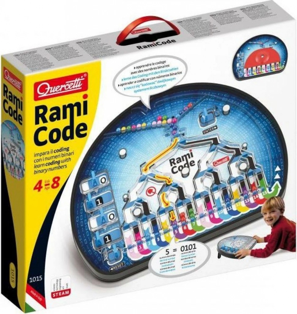 Hlavolam Quercetti Rami Code