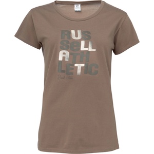 Russell Athletic Ss crew t-shirt кафяво, бяло, сиво xs (a258162-fn-102)