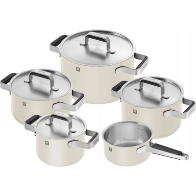Zwilling PURE Súprava hrncov Stay-Cool Slonová kosť ECRU keramika