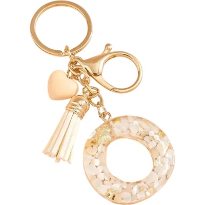 HARAHU Ключодържател Азбука - О / Бяла kp37811 (37811)