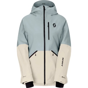 Scott Дамско ски яке Scott Women's Vertic GTX 2L PL Jacket Ski jacket - Mist Blue / Latte Beige (104-6268-0514)