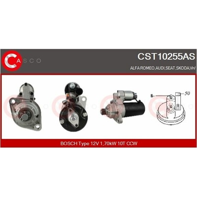 Startér CASCO CST10255AS
