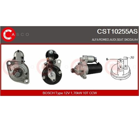 Startér CASCO CST10255AS