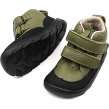 Pegres DETSKÉ BAREFOOT TOPÁNKY PEGRES SBF 68 OLIVOVÁ