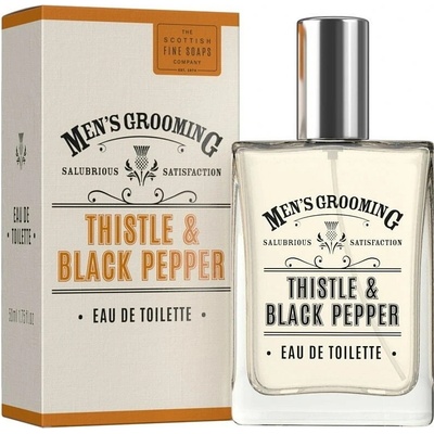 Scottish Fine Soaps Thistle & Black Pepper toaletná voda pánska 50 ml