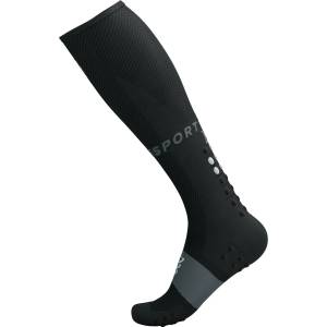 Compressport Компресионни чорапи Compressport Full Socks Oxygen Compression socks - Black - размер T2 (201-8588-0112)