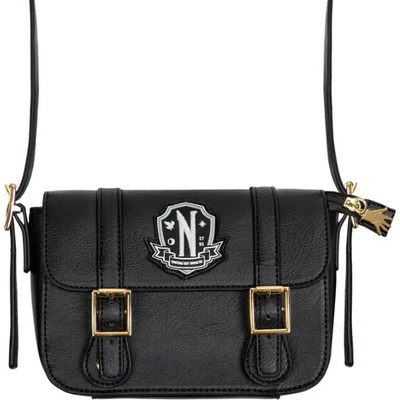 Cinereplicas kabelka crossbody černá Nevermore Wednesday
