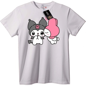 NOONEBRAND Тениска My Melody & Kuromi - S, White