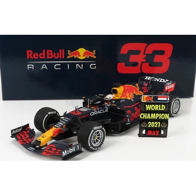 Minichamps Red bull F1 Rb16b Honda Ra620h Team Aston Martin N 33 Winner Belgium Gp 2021 Max Verstappen Matná Modrá Žlutá Červená 1:18