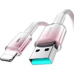 JOYROOM Кабел Joyroom S-A42, USB-A / Lightning, 3A, 1.2m, бял (6956116728144)