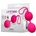LATETOBED Geisha Double Kegel Balls Fuchsia 70g
