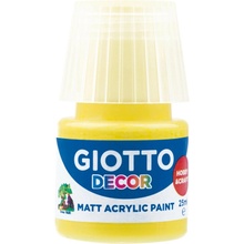 Giotto akrylová farba Decor Acrylic matt primárna žltá 25 ml