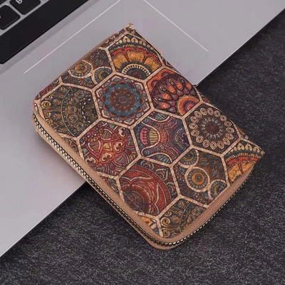 Ecoa Hexa Dámská korková peněženka