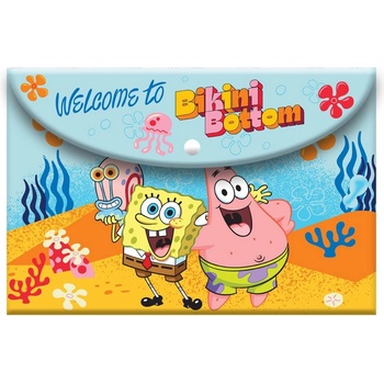 Diakakis Папка с копче, А4, spongebob (30124-А-spongebob)