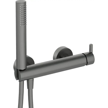 Image 1 of Deante Полша Комплект Титаниев смесител с душ слушалка тип Дъжд Silia Titanium