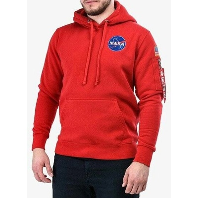Alpha Industries mikina Space Shuttle Hoody speed redar