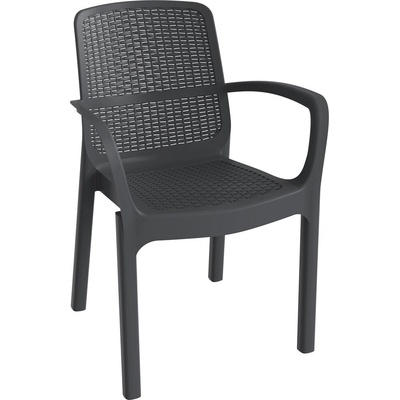 TOOMAX NUMANA plastové křeslo grafit