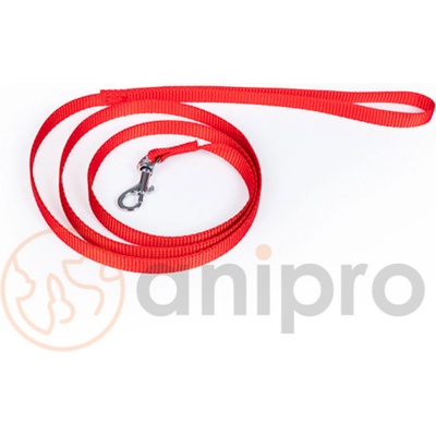 Miazoo Миазоо - Повод за кучета , изкуствена лента 1.5/120 см. червен