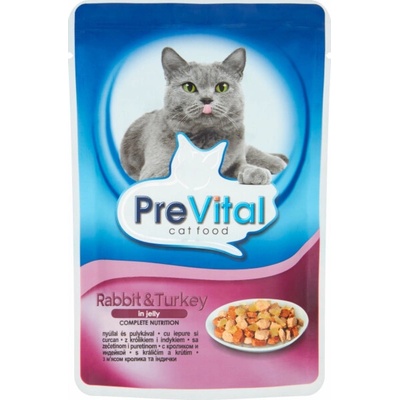 Prevital Turkey and rabbit in jelly 100 g