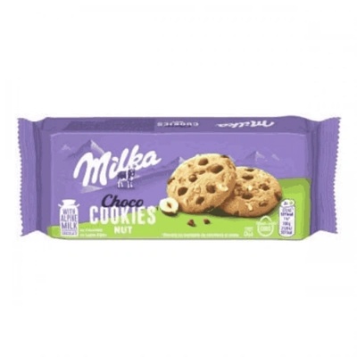 Milka Бисквити Milka Cockies Лешник 135гр