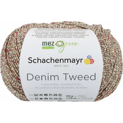Schachenmayr Denim Tweed 00002 Pebble Плетива прежда (9807401-00002)