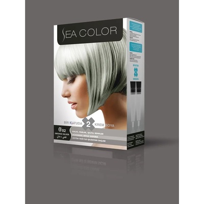 LILA Cosmetics Турска крем боя за коса Sea Color 0.02 Smoked Silver