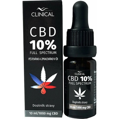Clinical CBD 10% Full Spectrum 1000 mg 10 ml
