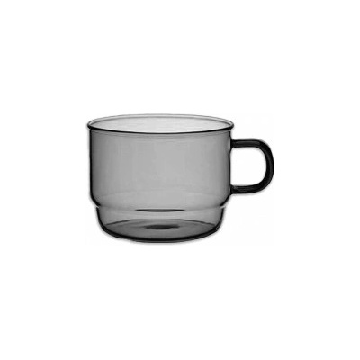 Hario Colors Stack Mug Cup sklenička Šedá 300 ml
