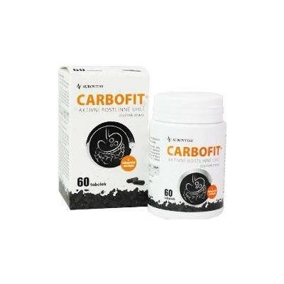Carbofit Čárkll aktívne rastlinné uhlie 60 kapsúl